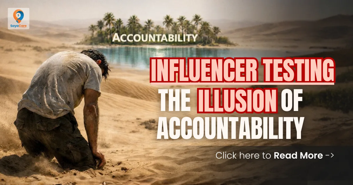 Influencer Testing: The Illusion of Accountability 